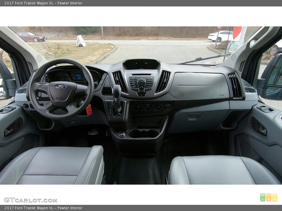 Pewter Interior Dashboard for the 2017 Ford Transit Wagon XL #140826698