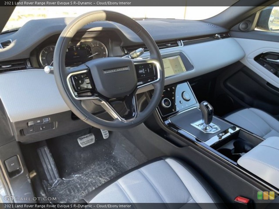 Cloud/Ebony Interior Photo for the 2021 Land Rover Range Rover Evoque S R-Dynamic #140830064