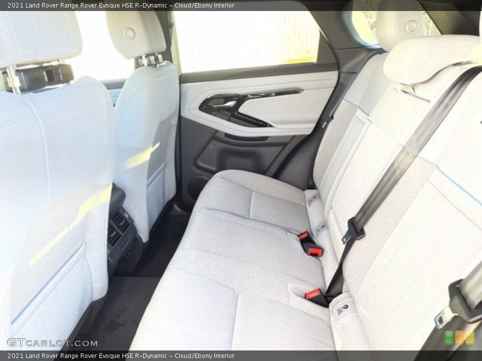 Cloud/Ebony Interior Rear Seat for the 2021 Land Rover Range Rover Evoque HSE R-Dynamic #140830406