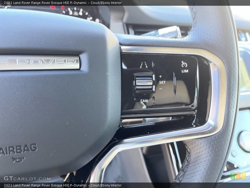 Cloud/Ebony Interior Steering Wheel for the 2021 Land Rover Range Rover Evoque HSE R-Dynamic #140830569