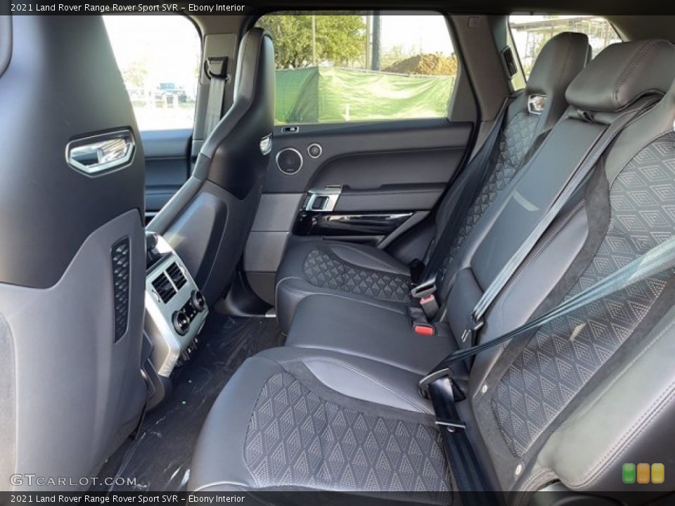 Ebony Interior Rear Seat for the 2021 Land Rover Range Rover Sport SVR #140831364