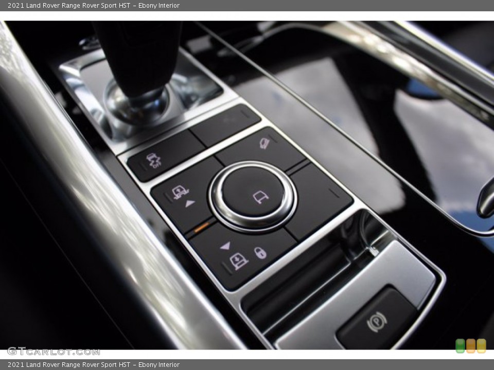 Ebony Interior Controls for the 2021 Land Rover Range Rover Sport HST #140832105