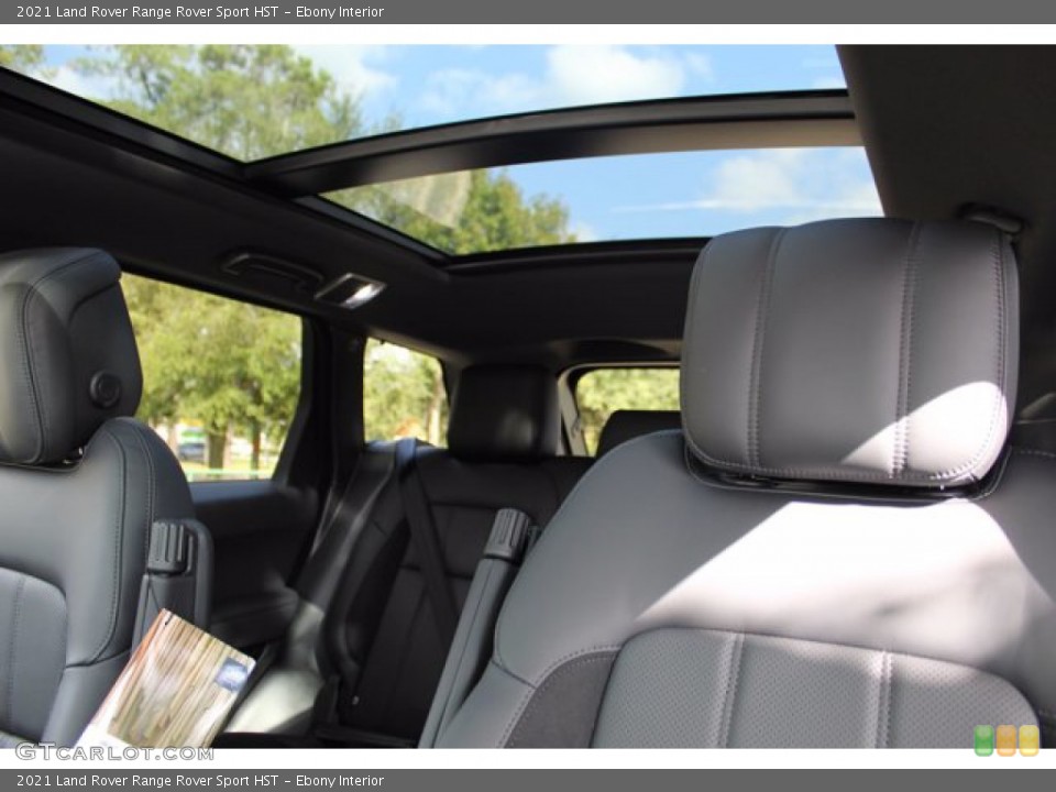 Ebony Interior Sunroof for the 2021 Land Rover Range Rover Sport HST #140832117