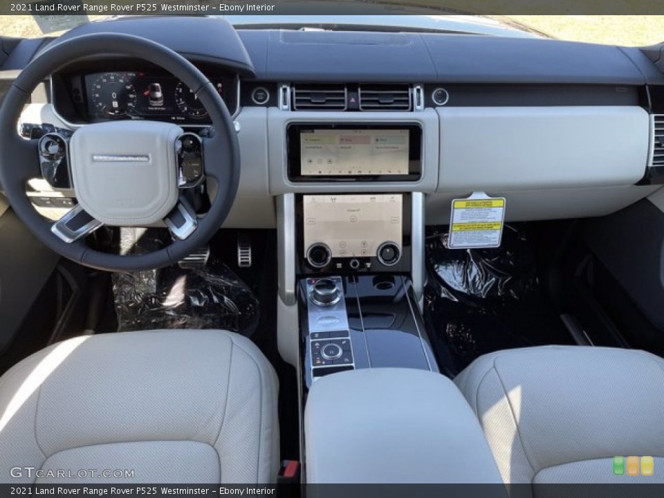 Ebony Interior Dashboard for the 2021 Land Rover Range Rover P525 Westminster #140832210