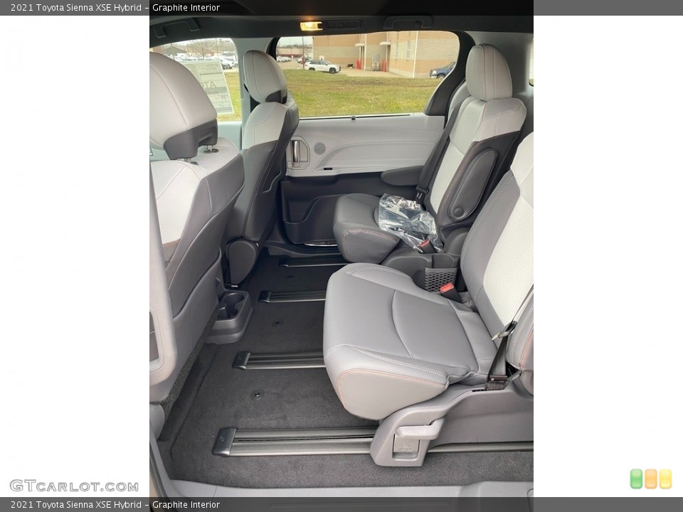 Graphite Interior Rear Seat for the 2021 Toyota Sienna XSE Hybrid #140832213