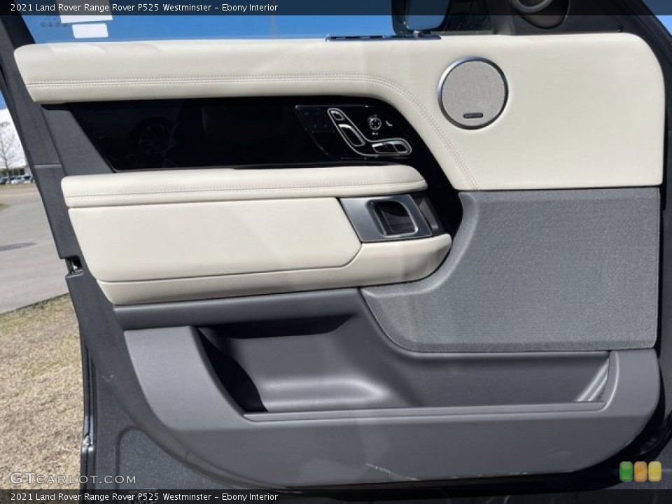 Ebony Interior Door Panel for the 2021 Land Rover Range Rover P525 Westminster #140832264