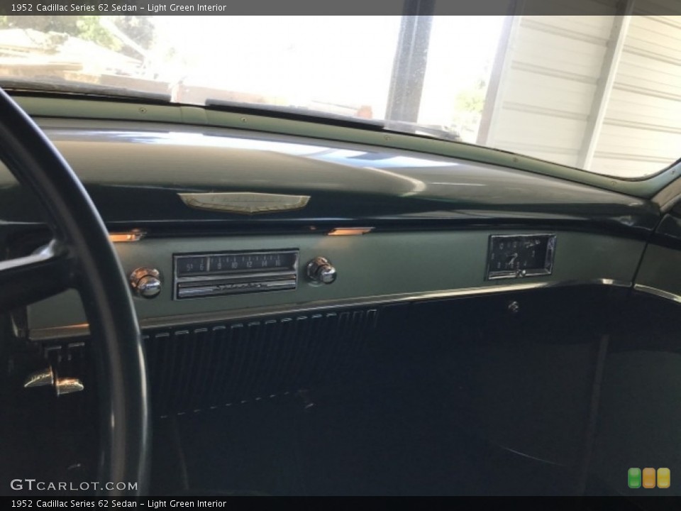 Light Green Interior Dashboard for the 1952 Cadillac Series 62 Sedan #140834630