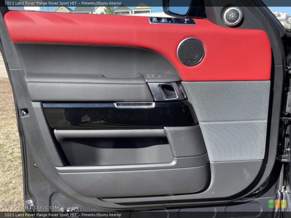 Pimento/Ebony Interior Door Panel for the 2021 Land Rover Range Rover Sport HST #140835161