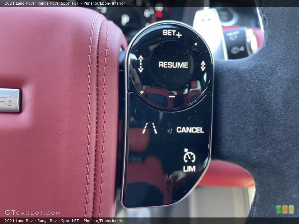 Pimento/Ebony Interior Steering Wheel for the 2021 Land Rover Range Rover Sport HST #140835287