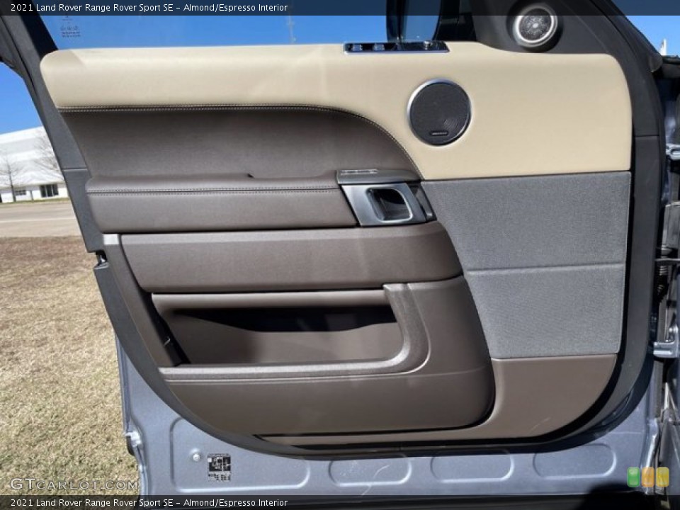 Almond/Espresso Interior Door Panel for the 2021 Land Rover Range Rover Sport SE #140835731