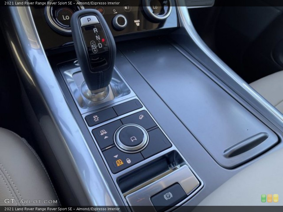 Almond/Espresso Interior Transmission for the 2021 Land Rover Range Rover Sport SE #140835992