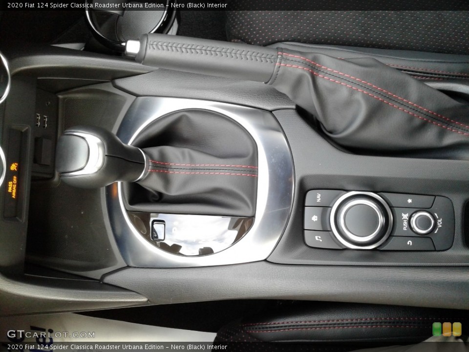 Nero (Black) Interior Transmission for the 2020 Fiat 124 Spider Classica Roadster Urbana Edition #140836130