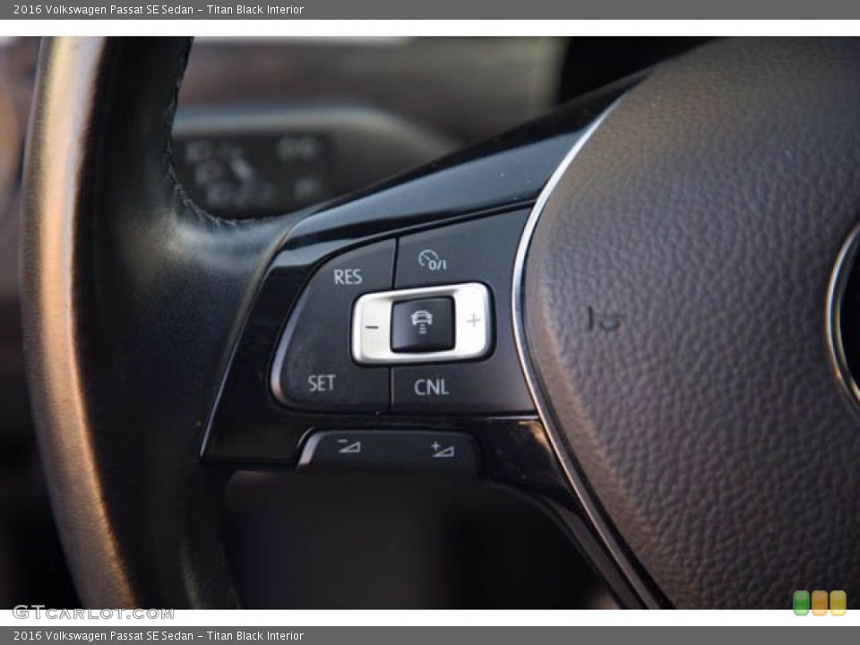 Titan Black Interior Steering Wheel for the 2016 Volkswagen Passat SE Sedan #140837126