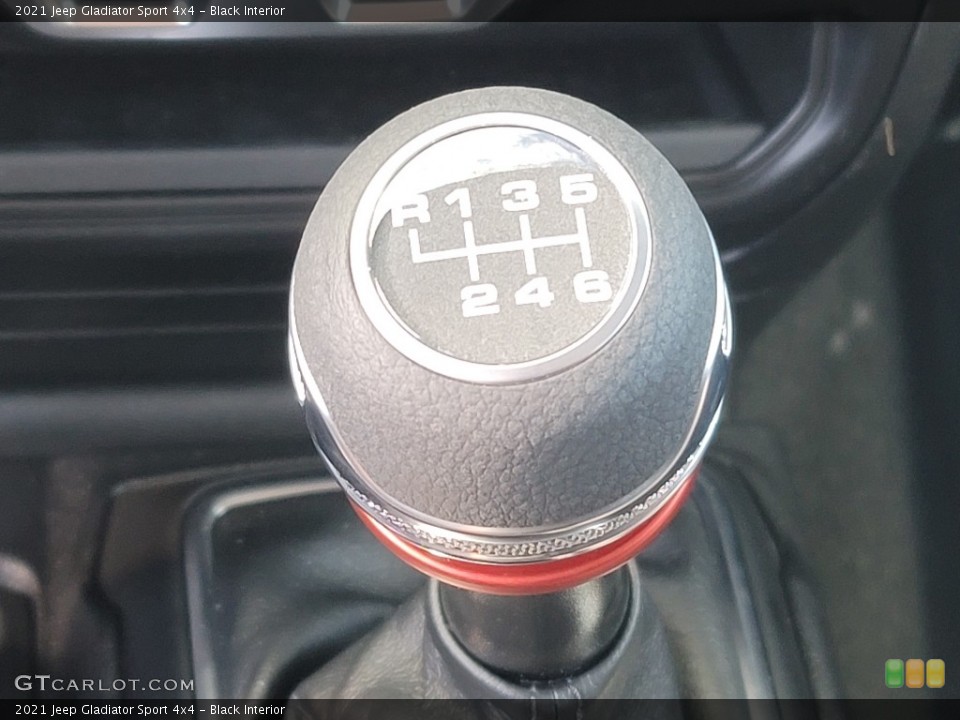 Black Interior Transmission for the 2021 Jeep Gladiator Sport 4x4 #140838760