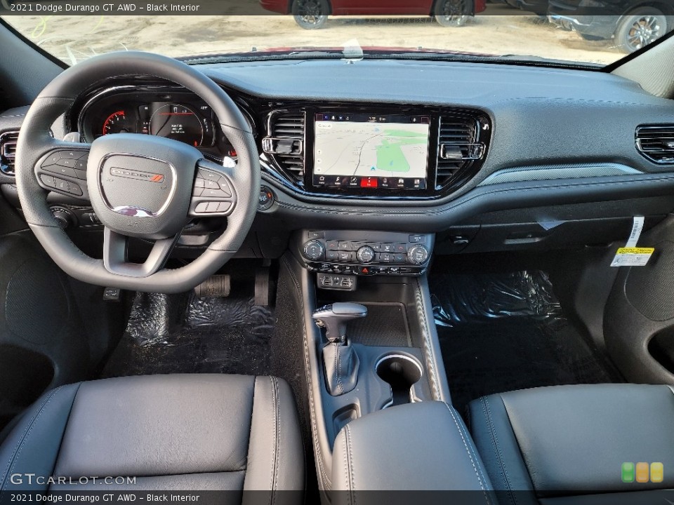 Black Interior Dashboard for the 2021 Dodge Durango GT AWD #140839111