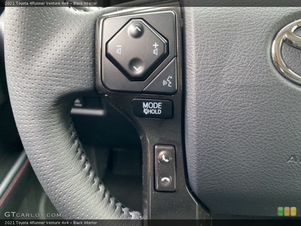Black Interior Steering Wheel for the 2021 Toyota 4Runner Venture 4x4 #140841365