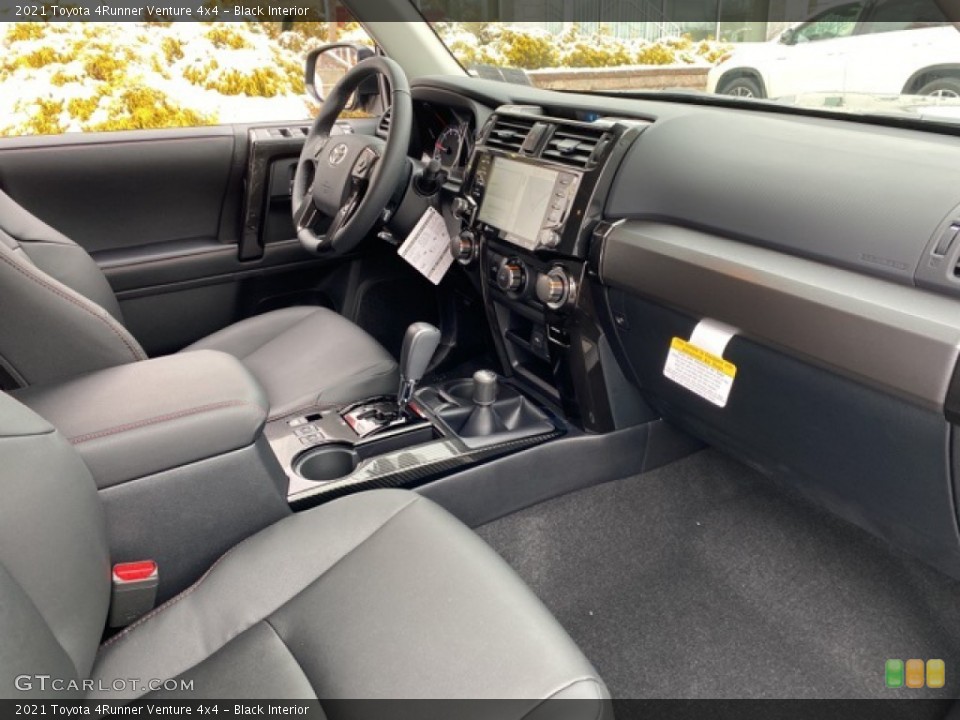 Black Interior Dashboard for the 2021 Toyota 4Runner Venture 4x4 #140841475