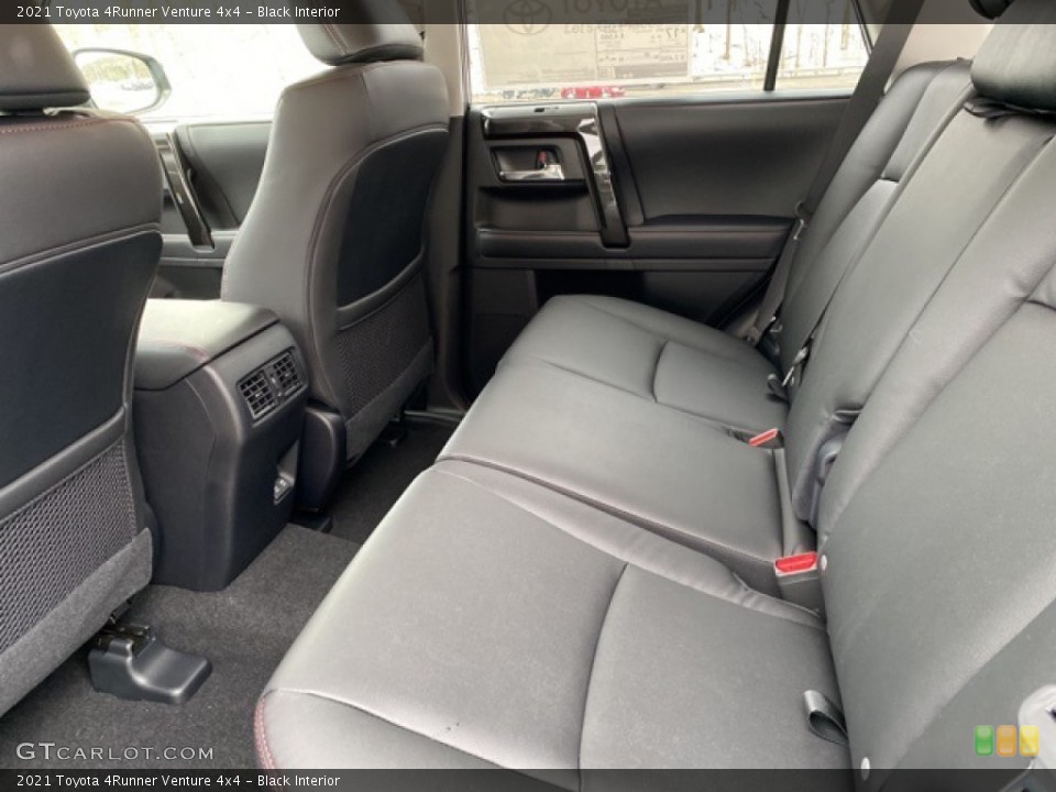 Black Interior Rear Seat for the 2021 Toyota 4Runner Venture 4x4 #140841844