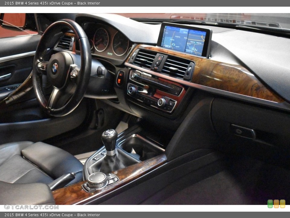 Black Interior Dashboard for the 2015 BMW 4 Series 435i xDrive Coupe #140842300