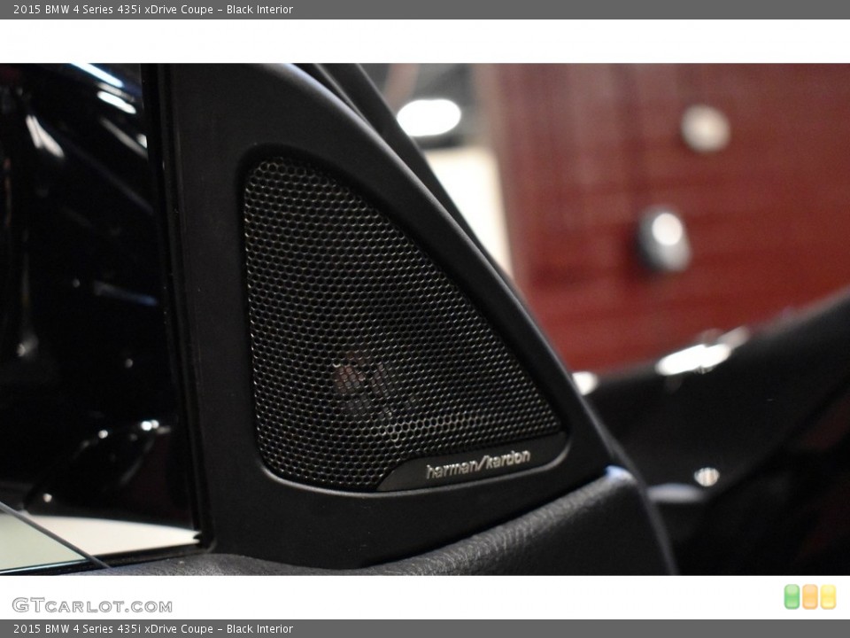 Black Interior Audio System for the 2015 BMW 4 Series 435i xDrive Coupe #140842358
