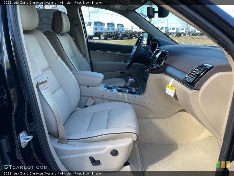 Light Frost/Brown 2021 Jeep Grand Cherokee Interiors