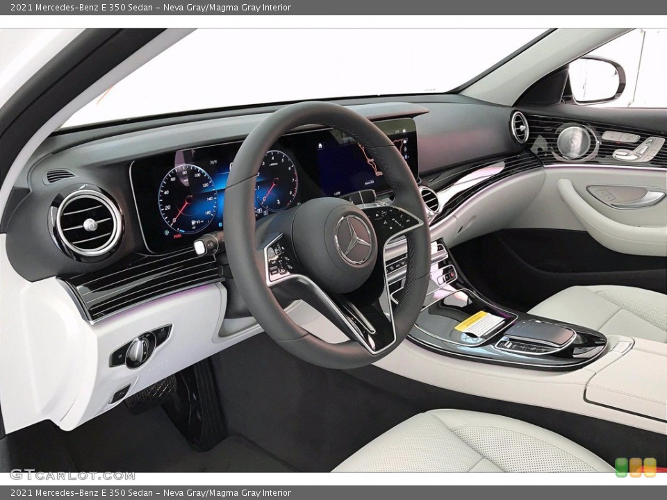 Neva Gray/Magma Gray Interior Photo for the 2021 Mercedes-Benz E 350 Sedan #140843986