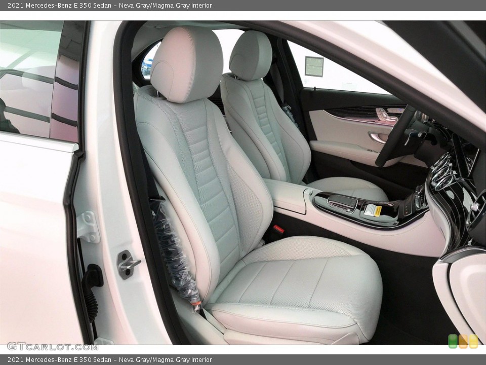 Neva Gray/Magma Gray Interior Front Seat for the 2021 Mercedes-Benz E 350 Sedan #140844016