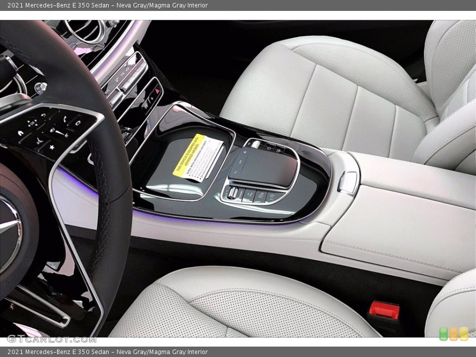 Neva Gray/Magma Gray Interior Controls for the 2021 Mercedes-Benz E 350 Sedan #140844073
