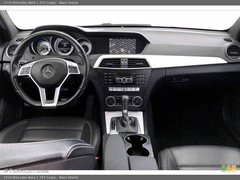 Black Interior Dashboard for the 2014 Mercedes-Benz C 250 Coupe #140844859