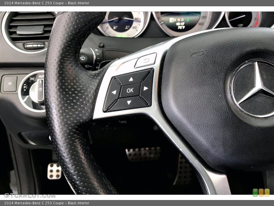 Black Interior Controls for the 2014 Mercedes-Benz C 250 Coupe #140845003