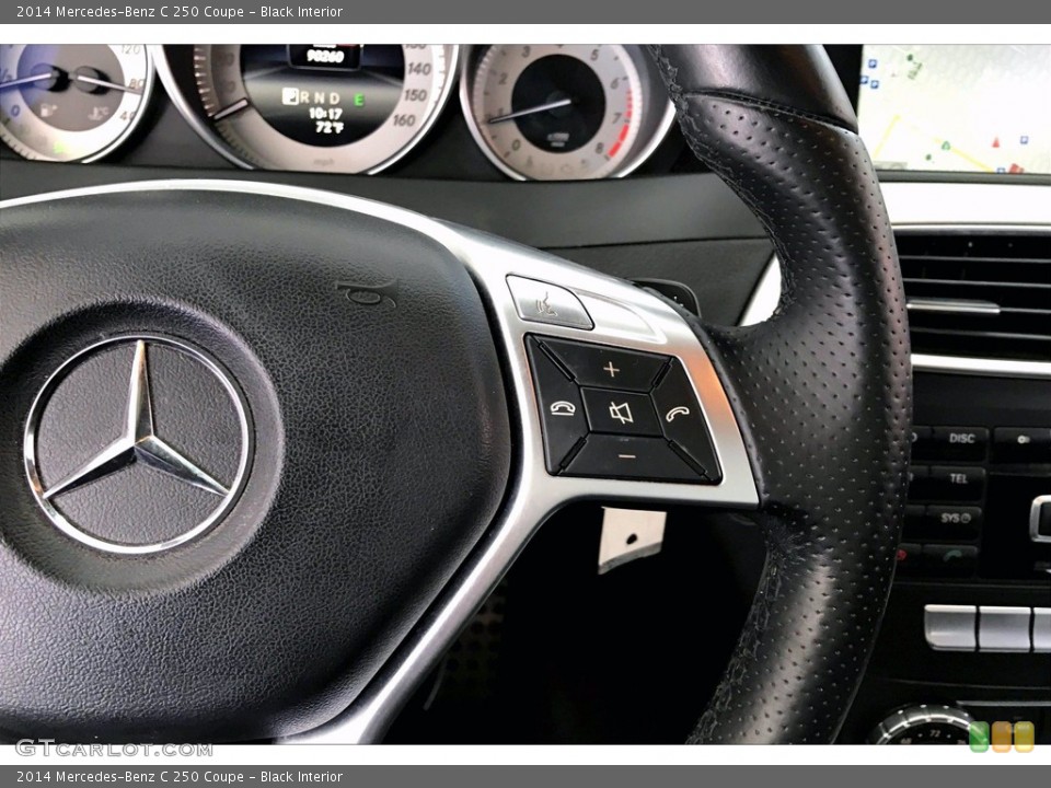 Black Interior Controls for the 2014 Mercedes-Benz C 250 Coupe #140845027