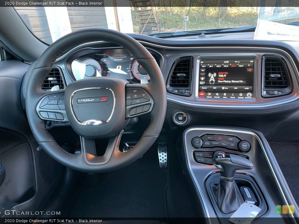 Black Interior Dashboard for the 2020 Dodge Challenger R/T Scat Pack #140845678