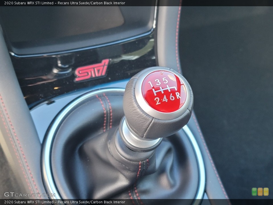 Recaro Ultra Suede/Carbon Black Interior Transmission for the 2020 Subaru WRX STI Limited #140846242