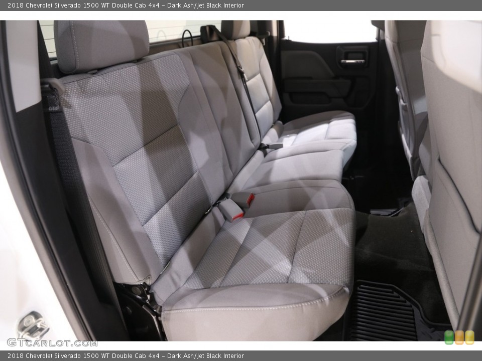 Dark Ash/Jet Black Interior Rear Seat for the 2018 Chevrolet Silverado 1500 WT Double Cab 4x4 #140850037