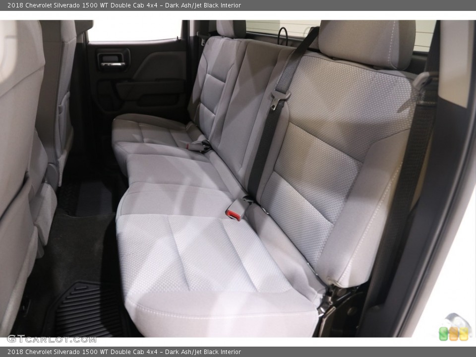 Dark Ash/Jet Black Interior Rear Seat for the 2018 Chevrolet Silverado 1500 WT Double Cab 4x4 #140850052