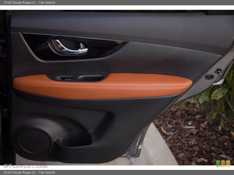 Tan Interior Door Panel for the 2018 Nissan Rogue SL #140850064