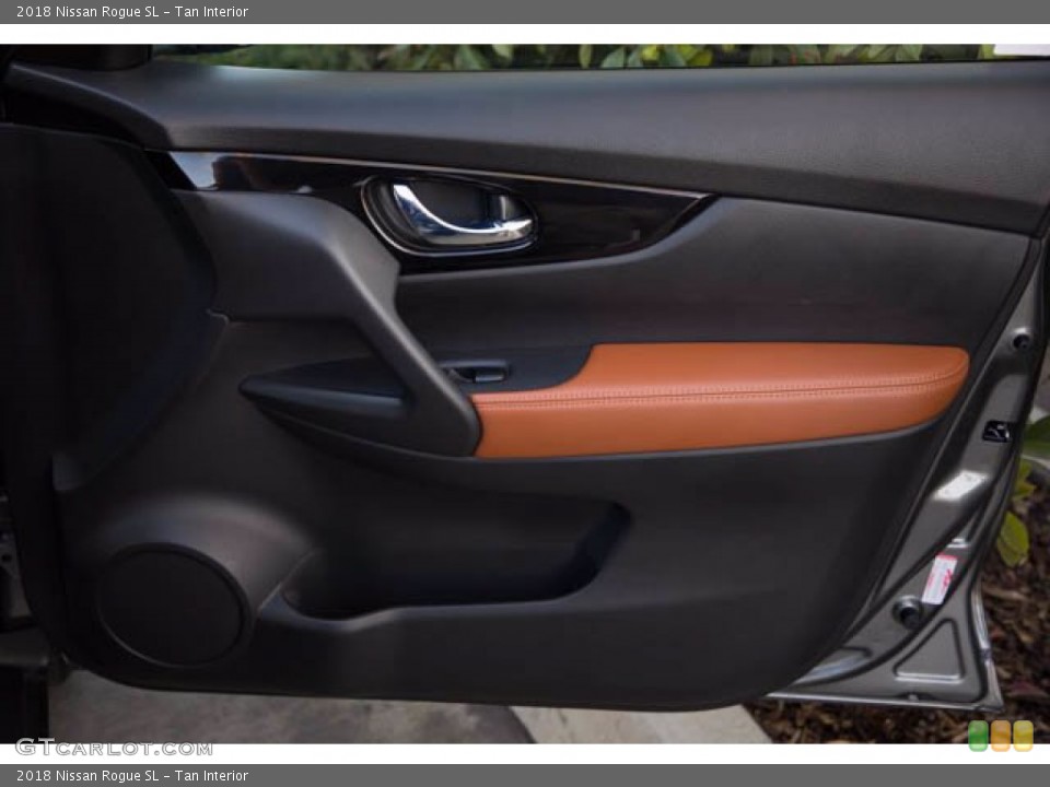 Tan Interior Door Panel for the 2018 Nissan Rogue SL #140850076