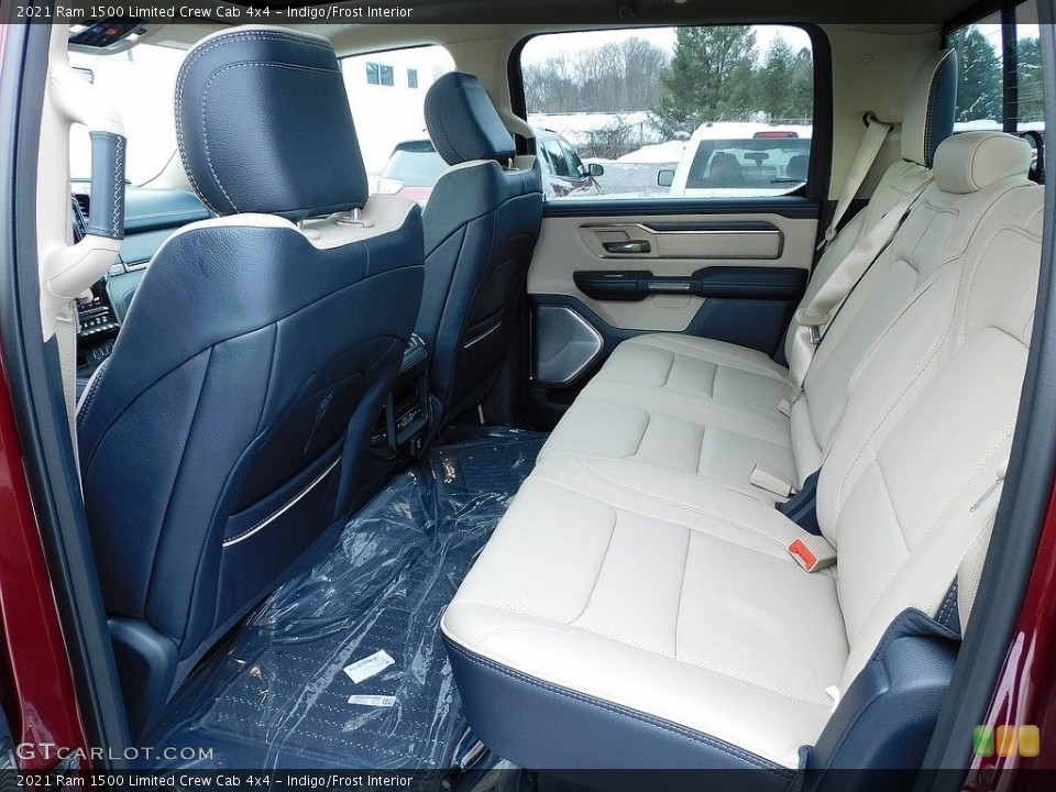 Indigo/Frost Interior Rear Seat for the 2021 Ram 1500 Limited Crew Cab 4x4 #140855722