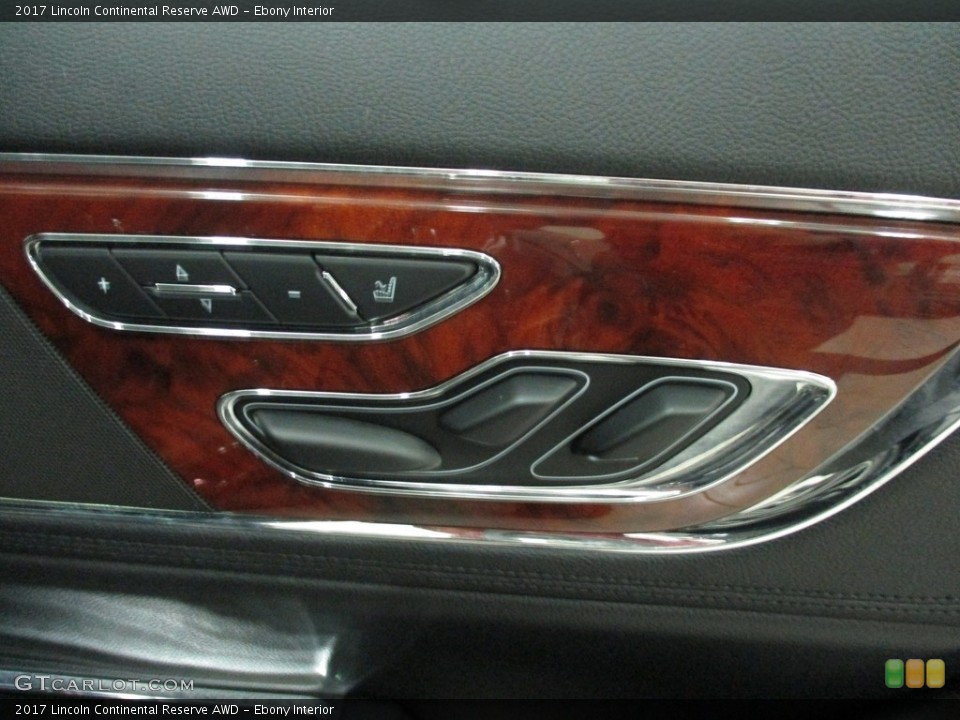 Ebony Interior Door Panel for the 2017 Lincoln Continental Reserve AWD #140858867