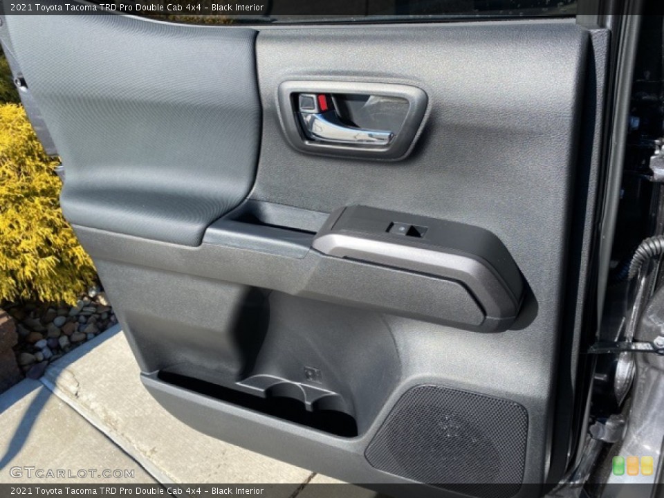 Black Interior Door Panel for the 2021 Toyota Tacoma TRD Pro Double Cab 4x4 #140861348