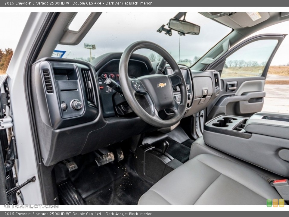 Dark Ash/Jet Black Interior Dashboard for the 2016 Chevrolet Silverado 2500HD WT Double Cab 4x4 #140867189