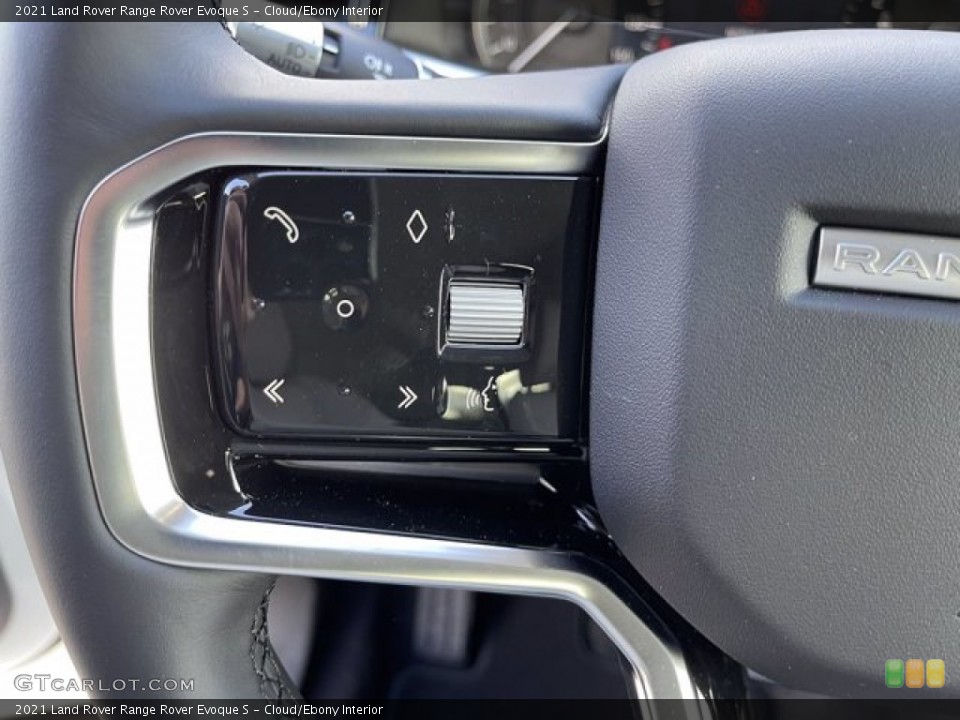 Cloud/Ebony Interior Steering Wheel for the 2021 Land Rover Range Rover Evoque S #140871230