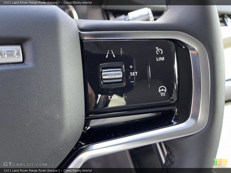 Cloud/Ebony Interior Steering Wheel for the 2021 Land Rover Range Rover Evoque S #140871248