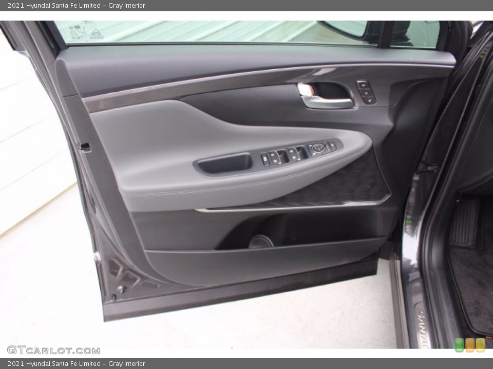 Gray Interior Door Panel for the 2021 Hyundai Santa Fe Limited #140871389