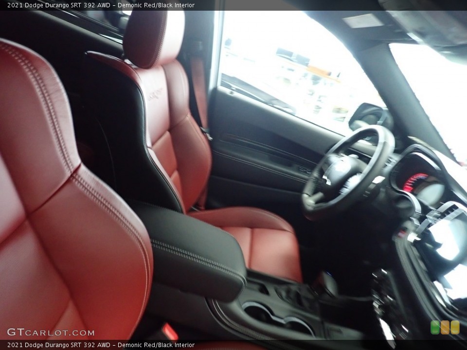 Demonic Red/Black Interior Front Seat for the 2021 Dodge Durango SRT 392 AWD #140871521
