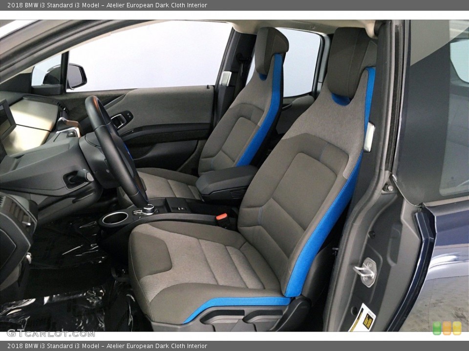 Atelier European Dark Cloth Interior Front Seat for the 2018 BMW i3  #140880304