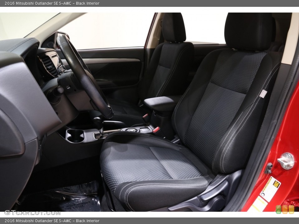 Black Interior Front Seat for the 2016 Mitsubishi Outlander SE S-AWC #140881195