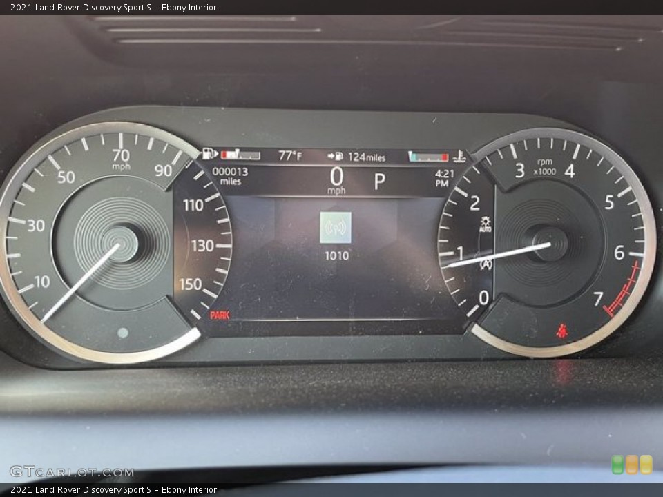 Ebony Interior Gauges for the 2021 Land Rover Discovery Sport S #140882911