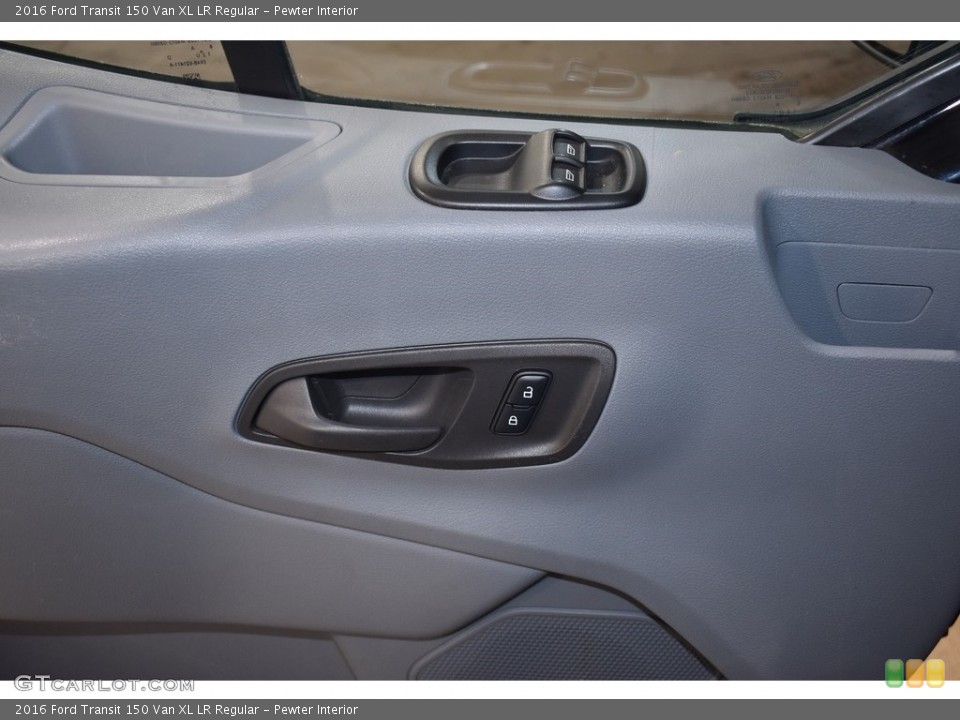 Pewter Interior Door Panel for the 2016 Ford Transit 150 Van XL LR Regular #140884153