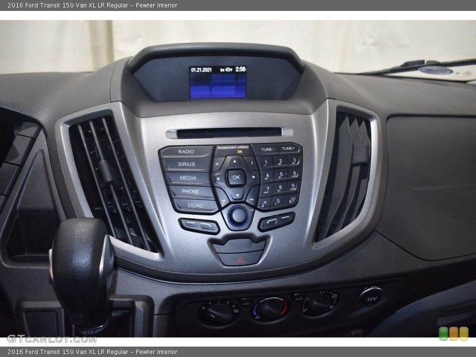 Pewter Interior Controls for the 2016 Ford Transit 150 Van XL LR Regular #140884219